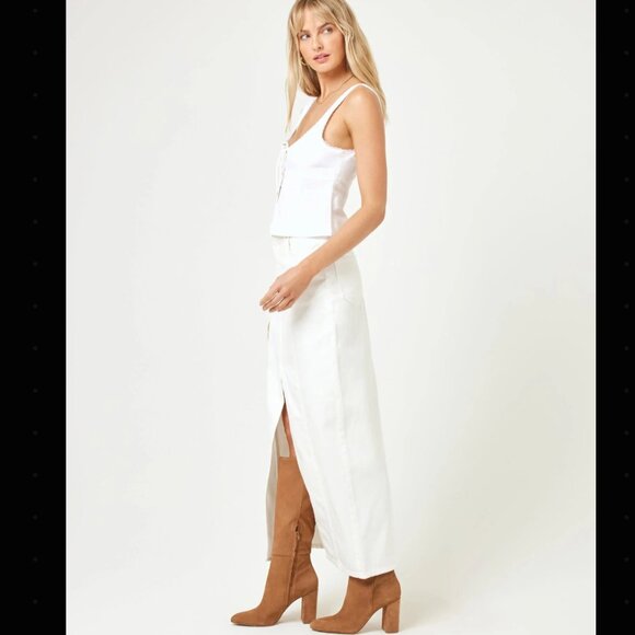 L Space - Ciao Bella Skirt - Meringue - Picture 2 of 3